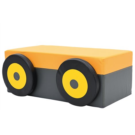 Scaun din spuma Remorca pentru Tractor, 48x80x30 cm, gradinita - imagine 6